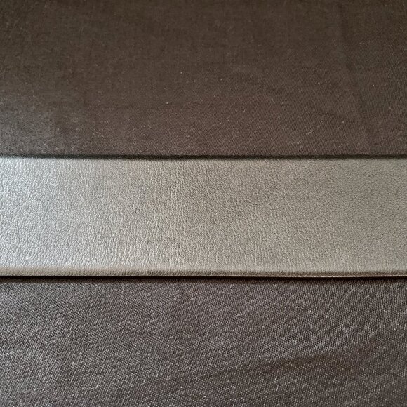 Chanel Black Calfskin Belt Silver CC Buckle (95/38) 2000 - Picture 5 of 14